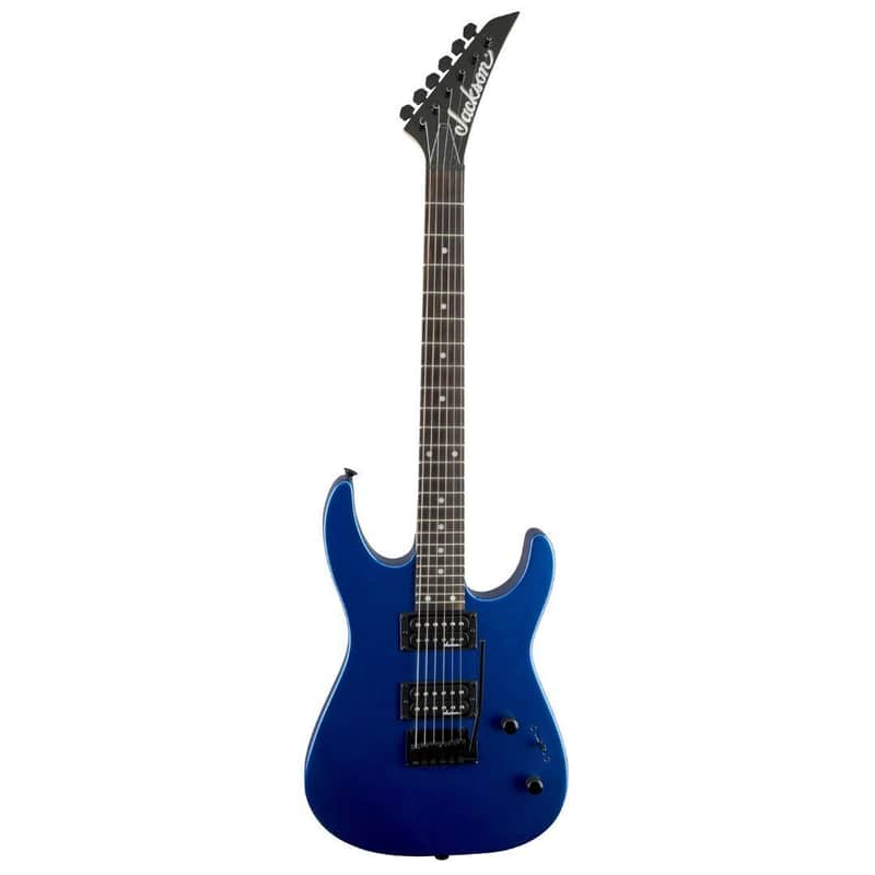 Jackson JS Series Dinky JS12 6-String Right-Handed Electric Guitar with Amaranth Fingerboard (Metallic Blue) image 1