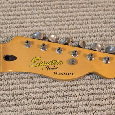 Squier Classic Vibe 50's Telecaster (Neck & Tuners Only) - Stripped Truss Rod - AS IS/FOR REPAIR image 5