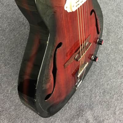 Eko 100/1 Electric 1966 Cherry Burst 1 Pickup Volume&Tone Control image 9