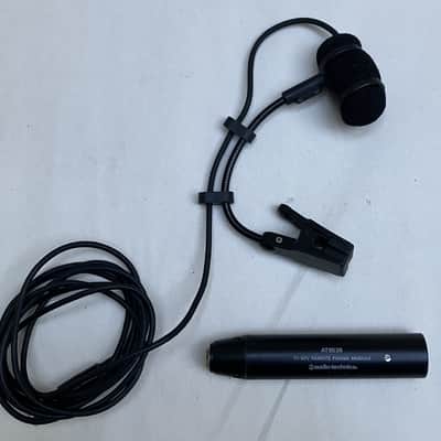 Audio-Technica PRO35 Cardioid Condenser Clip On Instrument Microphone lav mic trumpet sax drums percussion horns violin cello strings and more image 1
