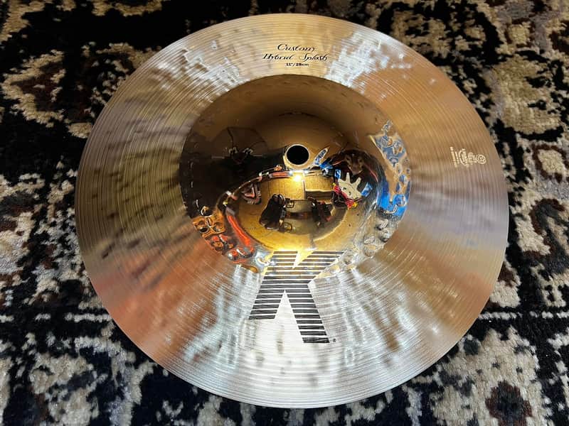Zildjian 11" K Custom Hybrid Splash Cymbal - Traditional / Brilliant image 1