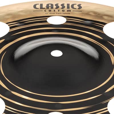 MEINL CC12DUTRS Classics Custom Dual Trash Splash 12 Zoll Becken dark/brilliant image 4