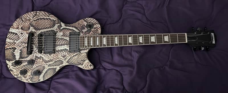 Hardluck Kings Voo Doo King Bossman LP Type - Snakeskin image 1
