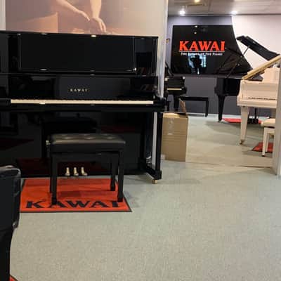 Kawai K500 Professional Upright Piano Ebony Polish image 11