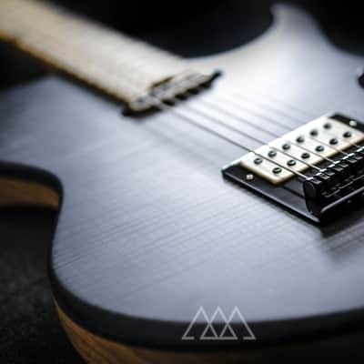 Vergnaud Bariton Djent'o'Caster 2020 (Grey Smoke Purple) image 7