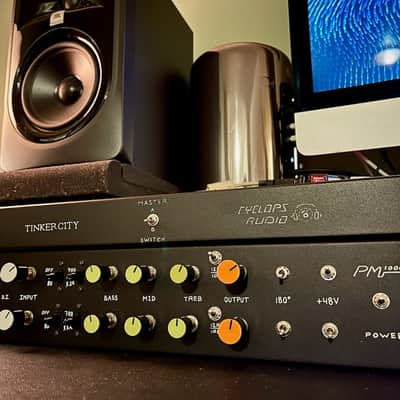 Yamaha PM 1000 racking service by CYCLOPS AUDIO - Neve EQ mod, 1/4" DI, custom options available image 15