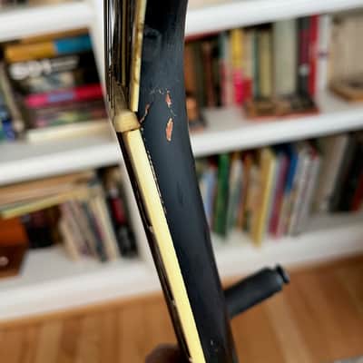 Burny Japanese RLC-60 1980s Custom Black Beauty image 7