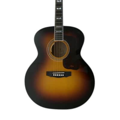 Guild F-55E Antique Burst USA-Made Jumbo w/ LR Baggs — NEW Dealer Closeout image 1