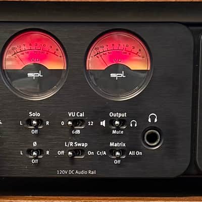 SPL Phonitor 3 DAC and Headphone Amplifier plus expansion 2023 - Present - Black image 1