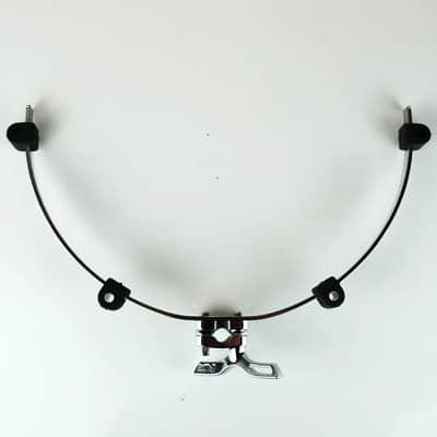 INDe BRB Slim Band Tom Suspension Mount - 8" with Wingnut Clamp - Chrome image 2