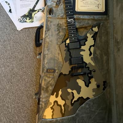 ESP Custom Shop Snakebyte Camo Satin James Hetfield ESP Signature Series aus meiner Sammlung: wie neu, ungespielt image 14