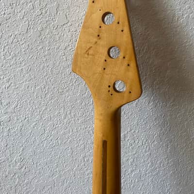 Fender Jazz bass neck - 1970s - Maple image 2