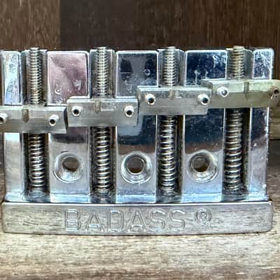 Leo Quan Badass Bass Bridge - Chrome image 1