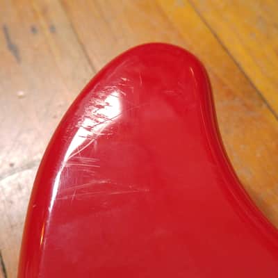Fullerton Single Humbucker Doublecut Electric Red image 15