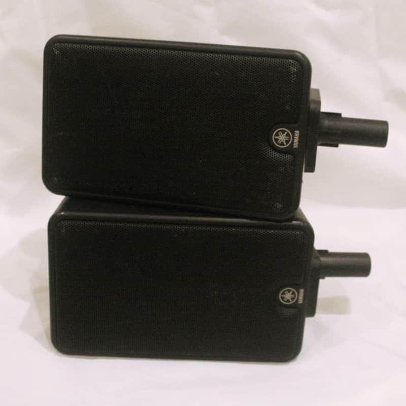 Yamaha MS Passive Monitor Satellite Speakers w/ Stand Mount - Pair (Pre-Owned) image 1