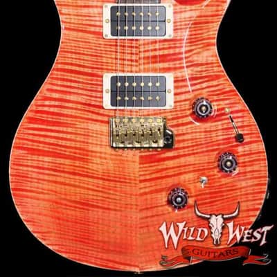 PRS Wild West Guitars 25th Anniversary Limited Run Wood Library Artist Package Custom 24 Piezo Salmon (Private Stock Color) 8.40 LBS (US Only / No International Shipping) image 1