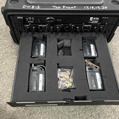 Audio Technica System 10 Wireless Quad Pack Rack System - Digital Frequency image 1