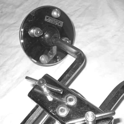 Complete Gretsch Double Tom Mount System with Mounting Hardware - 1977 / INSPECTED & TESTED image 2