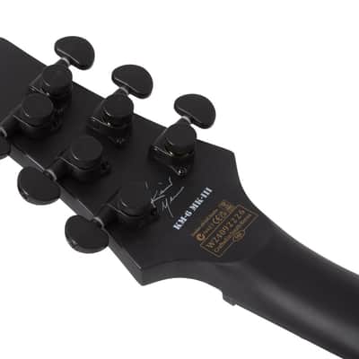 Schecter KM-6 MK-III EX - Satin Black Open Pore (879) image 4