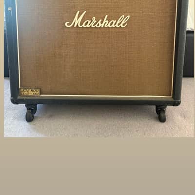 Marshall JCM 800 Lead Series Model 1959 100-Watt Head 1981 - 1989 - Black + Two Notes CapX 16ohms loadbox image 6