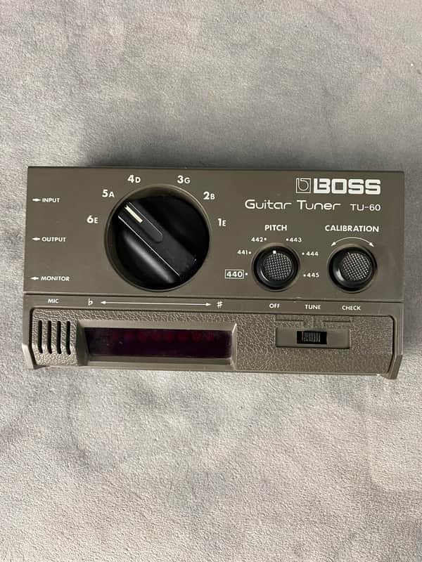 Boss TU-60 Vintage Tuner Rare! 1980’s image 1