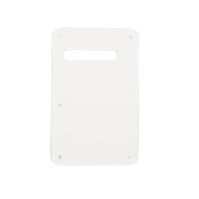Genuine Fender Backplate for Strat/Stratocaster Guitar, Single Slot, 1-PLY WHITE image 2