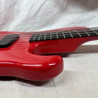 Gibson Bass IV 4-string Bass with Case 1987 - Red image 15