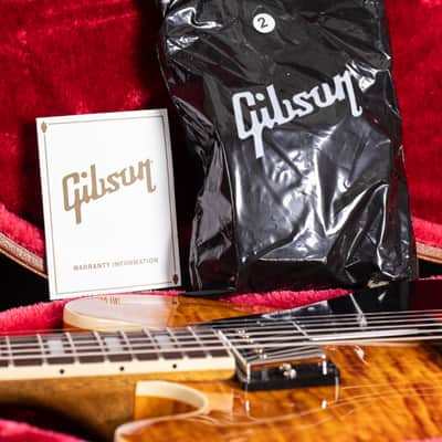 Gibson ES-335 Figured Honey Amber Custom Color image 12