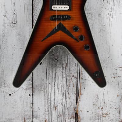 Dean ML Select Flame Top Trans Brazilia Solid Body Electric Guitar image 1