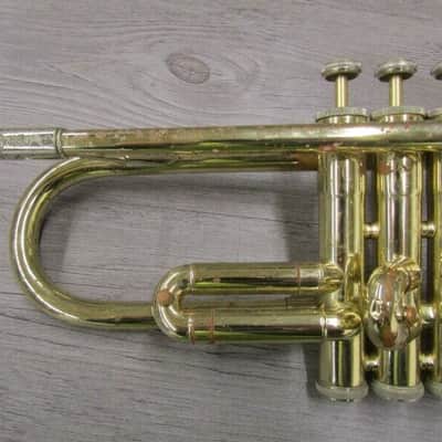 Bach TR300 Trumpet, USA, w/ Case & Bach 7C Mouthpiece, Good Condition image 3