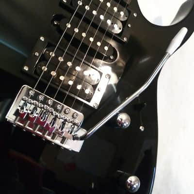 🎸+Amp! Unmarked "EyeBuzz" G Style Electric Guitar +Rosewood Fretboard +Cable!🎸 image 5