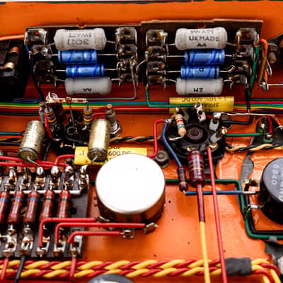 1970 Orange Matamp SL-100 Slave Amplifier w/ GEC KT88 Quad, Ormat image 13