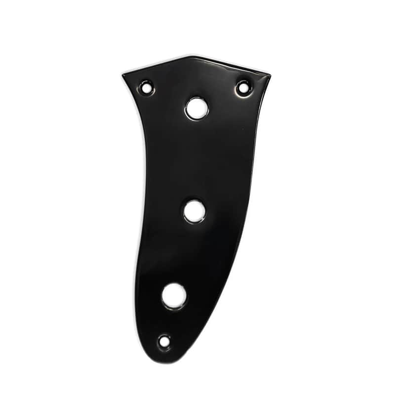 PR-3858-003 Primo Black Mustang Bass Control Plate image 1