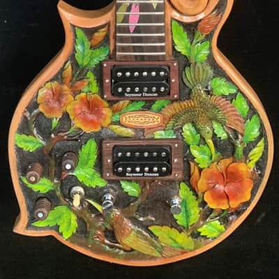 Blueberry Guitar Electric Guitar - Left Handed 2022 - Hand Carved image 4