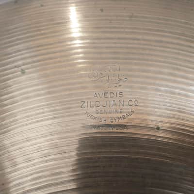 Zildjian Vintage Avedis 20 INch Light Ride Or Large Crash Cymbal, 1960s, 1995 Grams! image 5