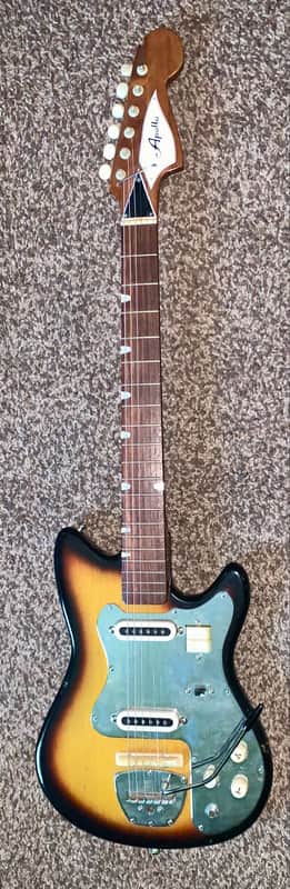 Vintage 1970s Apollo electric guitar made in Japan Ohsc image 1