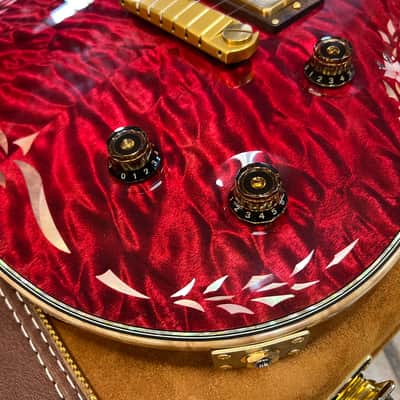 2006 PRS Paul Reed Smith Custom 22 10th Anniversary Private Stock Ruby Red image 3