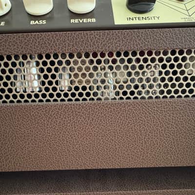 Magnatone Twilighter 22W Head w/ Matching 1x12 Cab + Footswitch – Traditional Brown – Purchased New 2024 image 8