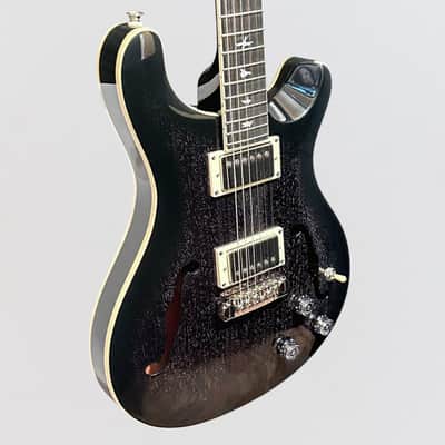 Paul Reed Smith PRS SE Hollowbody Standard Electric Guitar w/ Case - Dog Hair Smokeburst image 2