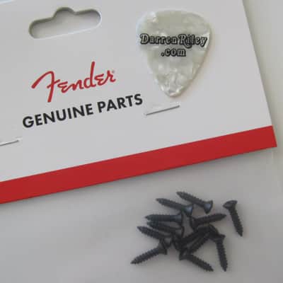 Fender Pickguard Screws BLACK 0018113049