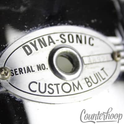 *Rogers Dynasonic 14x5"Snare Drum Brass COB 10Lug Vintage 70s 5-Line Script USA* image 2