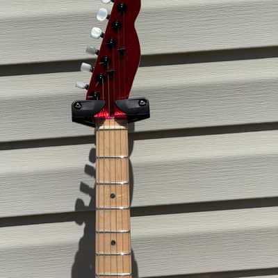 Luthier Built Telecaster Style Electric Telecaster 2025 - Red Metal Flake image 7