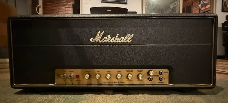 Marshall Super Lead 100w MKII Head Reissue Splawn Modded image 1