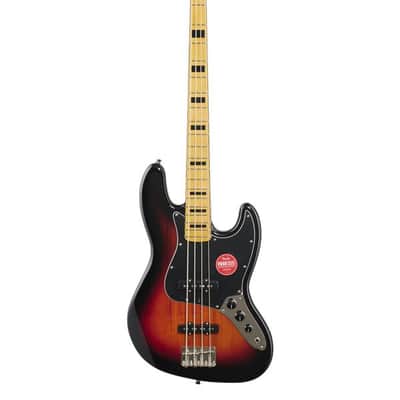 Squier Classic Vibe 70s Jazz Bass Maple Neck 3 Color Sunburst image 2