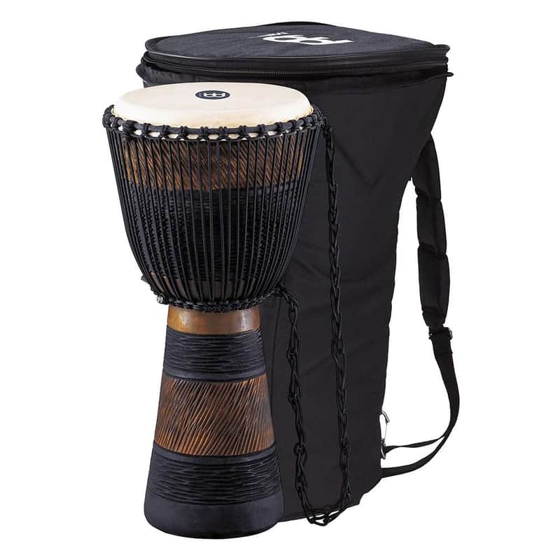 Meinl ADJ3-L+BAG Earth Rhythm Series African-Style Rope-Tuned 12" Djembe with Bag image 1