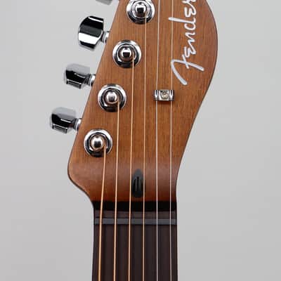 Fender Acoustasonic Standard Telecaster Aged Natural image 4
