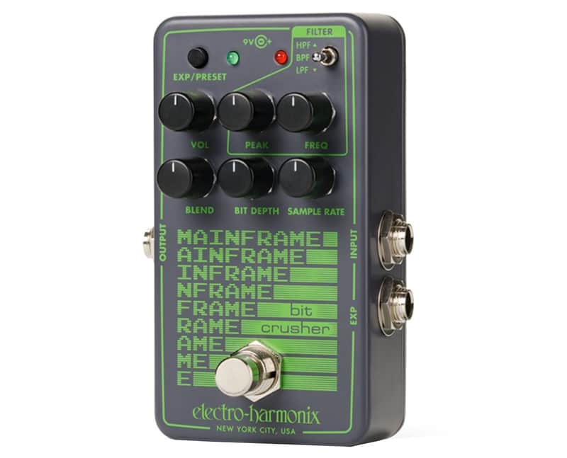 Electro-Harmonix Mainframe Bit Crusher Pedal image 1