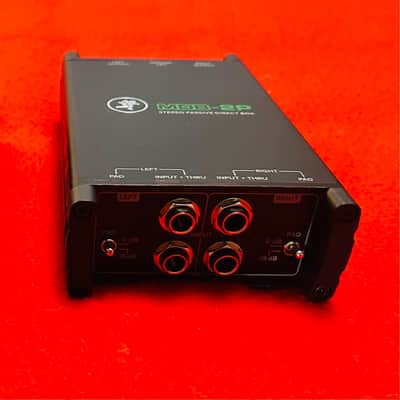Mackie MDB-2P Stereo Passive Direct Box 2010s - Black image 4