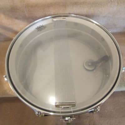 Ludwig Vintage Acrolite aluminum snare drum pointed corner badge mid-70s very clean! image 17
