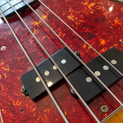 Fender FujiGen 1962 Reissue Precision Bass MIJ I-Serial 1990 Three Tone Sunburst image 7